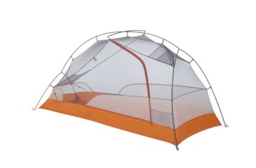 Image of Big Agnes Copper Spur HV UL1 Bikepack Tent, Gray/Orange, THVCSBP119