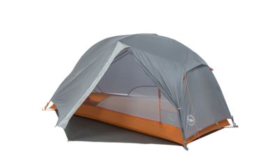 Image of Big Agnes Copper Spur HV UL1 Bikepack Tent, Gray/Orange, THVCSBP119