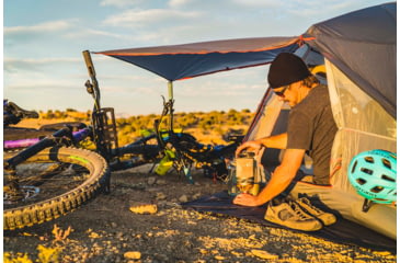 Image of Big Agnes Copper Spur HV UL2 Bikepack Tent, 2-Person, Gray/Silver, THVCSBP221