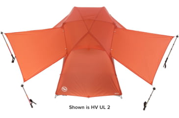 Image of Big Agnes Copper Spur HV UL3 Tent - 3 Person, 3 Season, Orange, THVCSO320