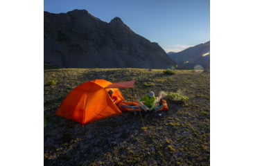 Image of Big Agnes Copper Spur UL4 Tent, Lichen Green, 4 Person, TCSUL4LCN25