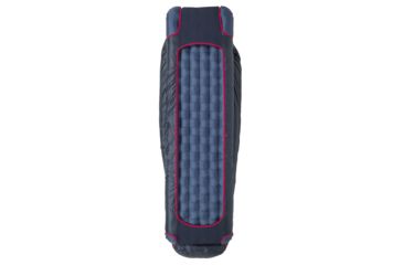 Image of Big Agnes Daisy Mae 15 Sleeping Bag 650 DownTek, Left Zip - Womens, Aqua/Navy, Petite, BWDM15PL19