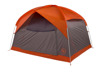 Image of Big Agnes Dog House 6 Tent, Orange/Taupe/Eggplant, TDH620