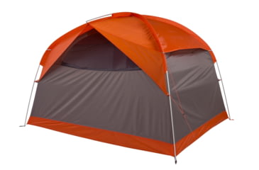 Image of Big Agnes Dog House 6 Tent, Orange/Taupe/Eggplant, TDH620