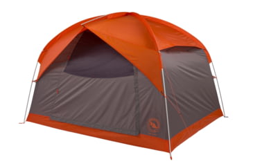 Image of Big Agnes Dog House 6 Tent, Orange/Taupe/Eggplant, TDH620