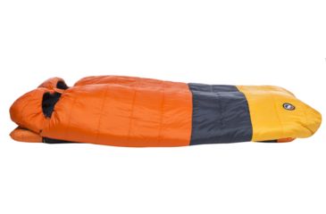 Image of Big Agnes Dream Island 15 Double Sleeping Bag, Orange/Navy/Yellow, Double Wide, BDWDI19