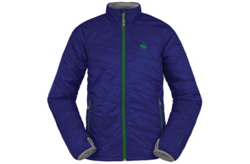 Image of Big Agnes Ellis Jacket - Men's-Brilliant Blue/Cool Gray-X-Large