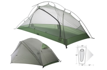 Image of Big Agnes Emerald Mountain SL1 Tent - 1 Person