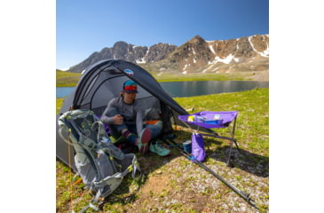 Image of Big Agnes Fly Creek UL2 Tent, Asphalt/Gray Ridge, 2 Person, TFCUL225