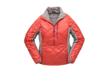Image of Big Agnes Gem Lake Pullover - Womens, Apple/Gray, Medium, 31506-431-MD