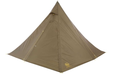 Image of Big Agnes Gold Camp UL 3 Tarp Tent, Dark Olive, 3 Person, TGCUL3T23
