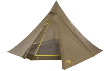 Image of Big Agnes Gold Camp UL 3 Tarp Tent, Dark Olive, 3 Person, TGCUL3T23