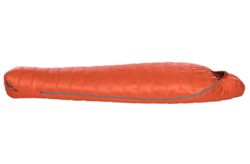 Image of Big Agnes Greystone 0 650 RDS DownTek Sleeping Bag, Cherry Tomato/Rooibos Tea, Regular, BTMG0RL26