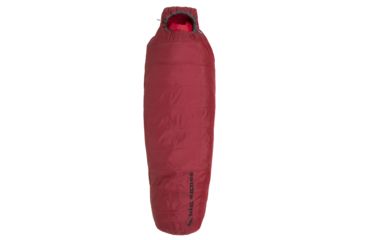 Image of Big Agnes Gunn Creek 30 Sleeping Bag Synthetic-Crimson-Regular-Right