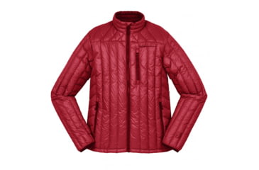 Image of Big Agnes Hole In The Wall Down Jacket - Men's-Chile Pepper/Syrah-X-Large