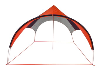 Image of Big Agnes Log Flume Shelter Tent, Orange/Gray/Eggplant, TLFS20