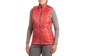 Image of Big Agnes Lucky Penny Vest - Womens, Apple/Dark Gray, Medium, 31504-612-MD