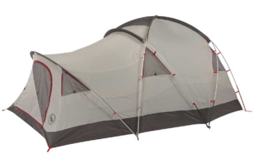 Image of Big Agnes Mad House 6 Tent, Red/Gray, 6 Person, TMH623