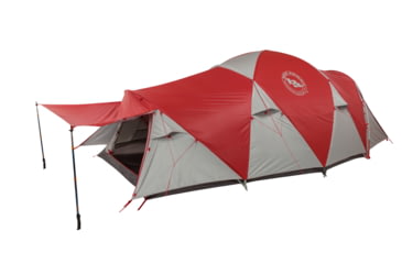 Image of Big Agnes Mad House 6 Tent, Red/Gray, TMH620