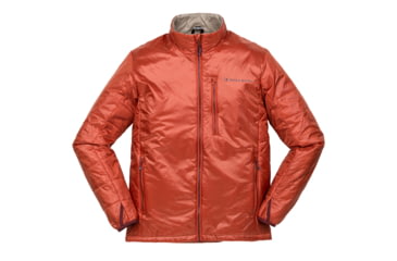 Image of Big Agnes Men's Ellis Jacket - Pinneco Core, Orange/Taupe, Extra Large, 31203-811-XL