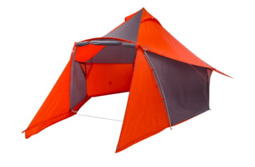 Image of Big Agnes Mint Saloon Tent, Orange/Chocolate, TMINT20