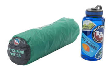 Image of Big Agnes Pitchpine VST 1.5P Tent, Asphalt/Mint Leaf, 1.5 person, TPPVST1526
