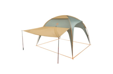 Image of Big Agnes Sage Canyon Shelter Plus, Prairie Sand/Chinois Green, One Size, TSCSP25