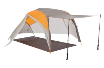Image of Big Agnes Salt Creek SL2 Tent, Gray/Lt Gray/Orange, TSCSL220