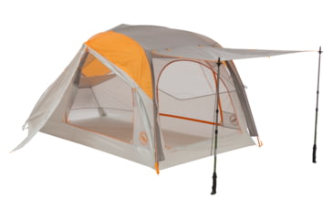 Image of Big Agnes Salt Creek SL2 Tent, Gray/Lt Gray/Orange, TSCSL220