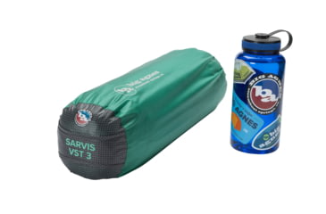 Image of Big Agnes Sarvis VST 3P Tent, Asphalt/Mint Leaf, 3 person, TSVST326