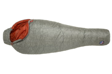 Image of Big Agnes Star Fire Ul 30, 850 Downtek Sleeping Bag, Gray/Pumpkin, Regular, BTMSFUL30RL20