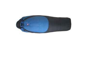 Image of Big Agnes Storm King-0F 650 Down Sleeping Bag - Clearance, Regular, Right, Blue, bg3-reg-Rgt