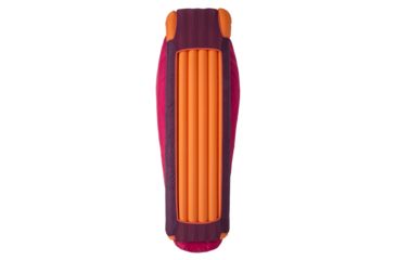 Image of Big Agnes Sunbeam 15 Sleeping Bag FireLine Eco, Right Zip - Mens, Beet/Paprika, Petite, BWSB15PR19