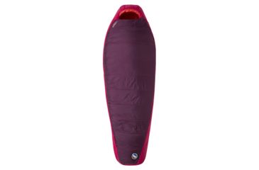 Image of Big Agnes Sunbeam 15 Sleeping Bag FireLine Eco, Right Zip - Mens, Beet/Paprika, Petite, BWSB15PR19