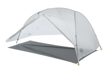 Image of Big Agnes Tiger Wall 2 Carbon with Dyneema Tent - 2 Person, 3 Season, Gray, TTWC219
