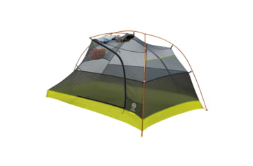 Image of Big Agnes Tiger Wall UL2P Bikepack Tent, Asphalt/Evening Primrose, 2 person, TTWBP226