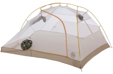 Image of Big Agnes Tiger Wall UL3 Bikepack Solution Dye Tent, Greige/Gray, TTWULBP321