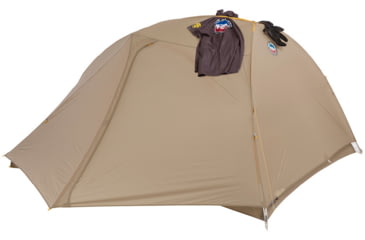 Image of Big Agnes Tiger Wall UL3 Bikepack Solution Dye Tent, Greige/Gray, TTWULBP321