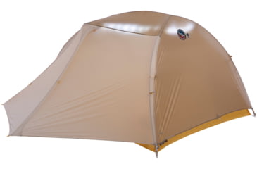 Image of Big Agnes Tiger Wall UL3 mtnGLO Solution Dye Tent, Greige/Gray/Yellow, TTWUL3MG21