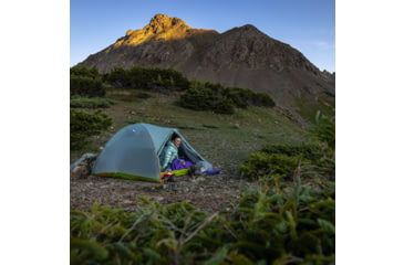 Image of Big Agnes Tiger Wall UL2 Tent, Mercury/Evening Primrose, 2 Person, TTWUL225