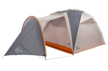 Image of Big Agnes Titan 6 mtnGLO Tent, Gray/Orange, TTN6MG19