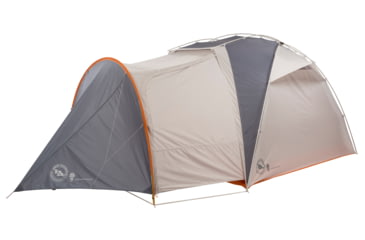 Image of Big Agnes Titan 6 mtnGLO Tent, Gray/Orange, TTN6MG19