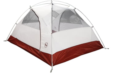 Image of Big Agnes Toponas 4 Tent - 4 Person, 3 Season-Brick Red/Orange/Cream-One Size