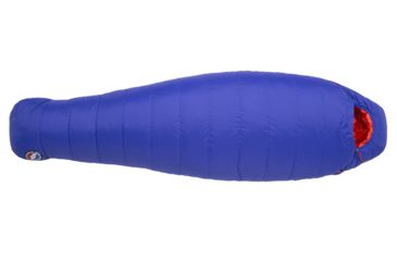 Image of Big Agnes Torchlight 20, 600 Downtek Sleeping Bag - Women's, Cobalt/Orange, Regular, BTMWTL20RR20