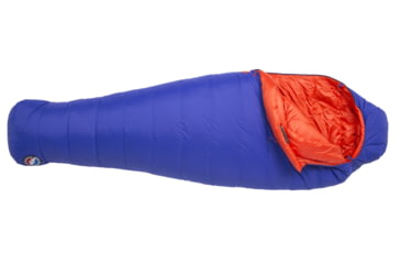 Image of Big Agnes Torchlight 20, 600 Downtek Sleeping Bag - Women's, Cobalt/Orange, Regular, BTMWTL20RR20