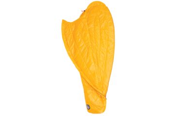 Image of Big Agnes V Notch UL 40 Sleeping Bag Primaloft, Left Zip - Mens, Gold, Regular, BTMVNULRL19
