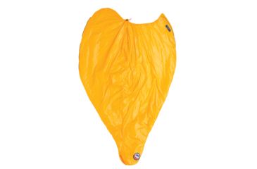 Image of Big Agnes V Notch UL 40 Sleeping Bag Primaloft, Left Zip - Mens, Gold, Regular, BTMVNULRL19