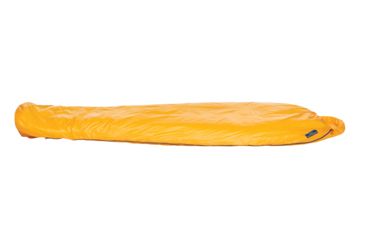 Image of Big Agnes V Notch UL 40 Sleeping Bag Primaloft, Left Zip - Mens, Gold, Regular, BTMVNULRL19