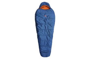 Image of Big Agnes Whalen 20 Sleeping Bag Synthetic Clearance-Blue-Regular-Left