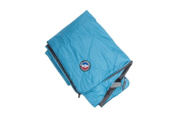 Image of Big Agnes Why Not Picnic Blanket, Cendre Blue/Asphalt, 90x90, BWNPB9025